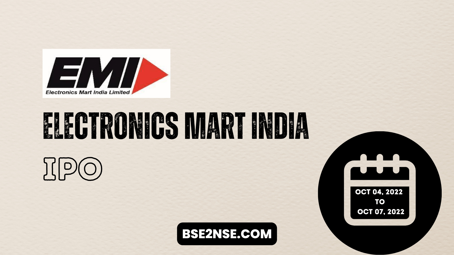 Electronics Mart India IPO Details